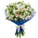 bouquet of white orchids. Vitebsk