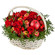 gift basket with strawberry. Vitebsk